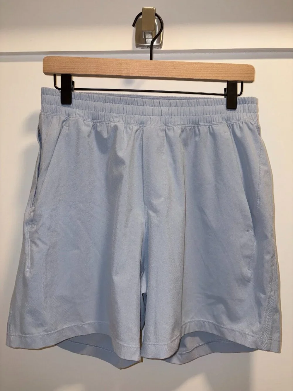 Lululemon Pace Breaker Linerless Shorts 7 inch Light Blue
